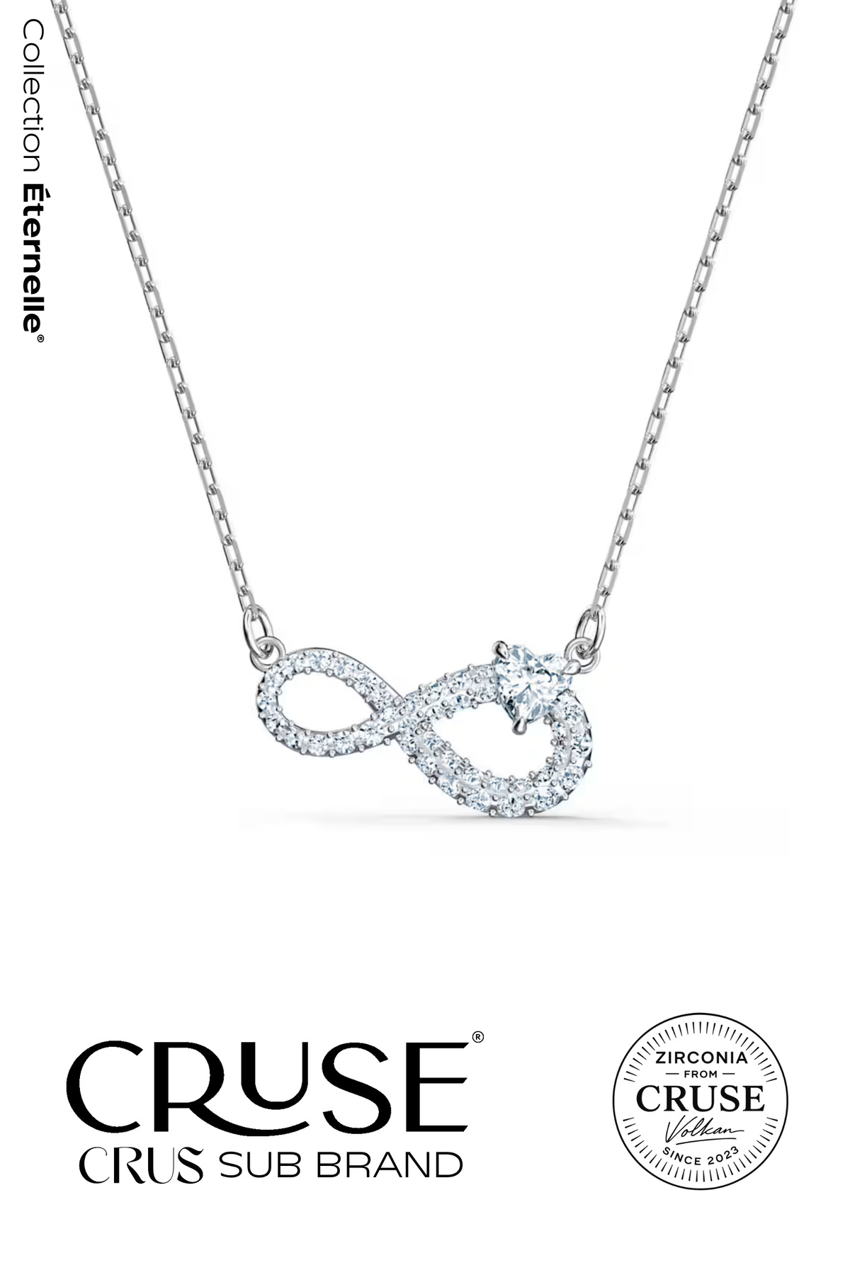 sonsuzluğun ekinoksu kalp taşlı kolye | Cruse