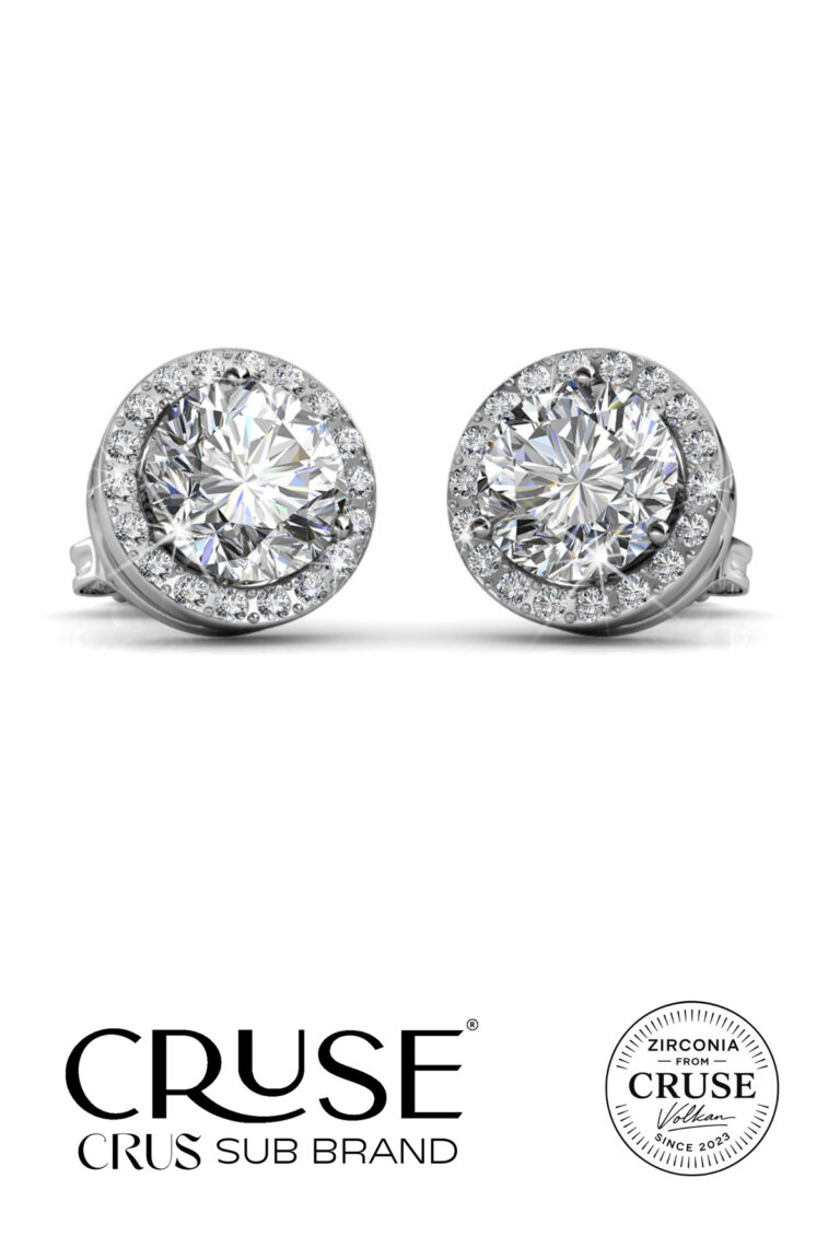 éternelle halo tektaş küpe | Cruse