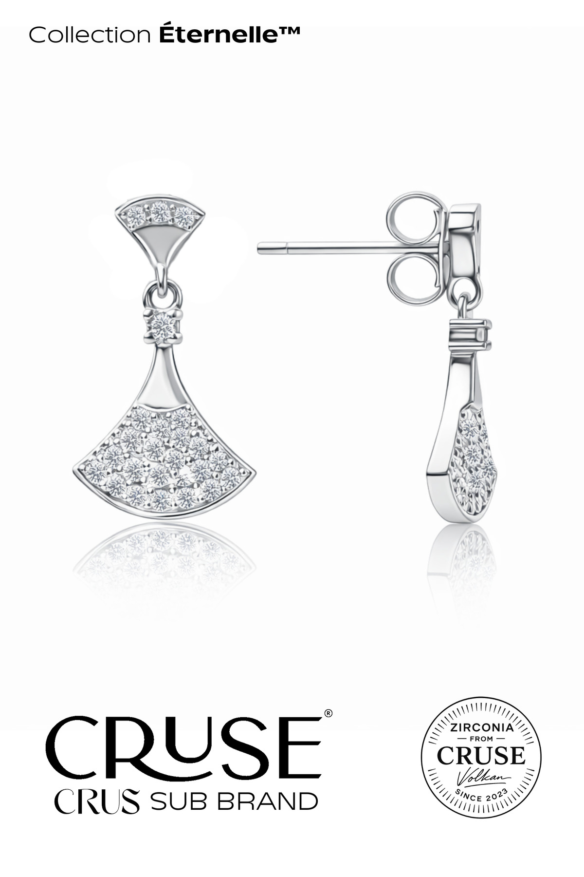 éternelle élancé sallantılı küpe | Cruse