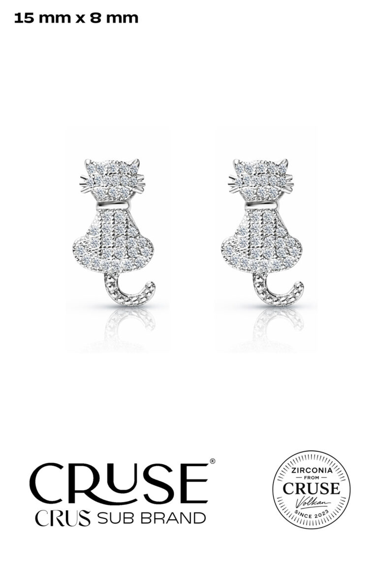 éternelle pavé kedi küpe | Cruse