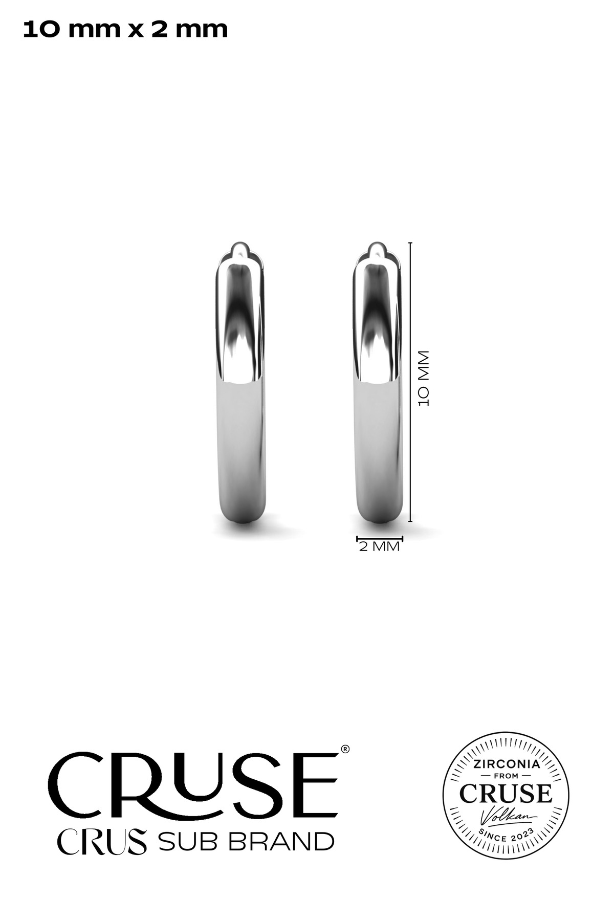 éternelle hoops 10 halka küpe | Cruse