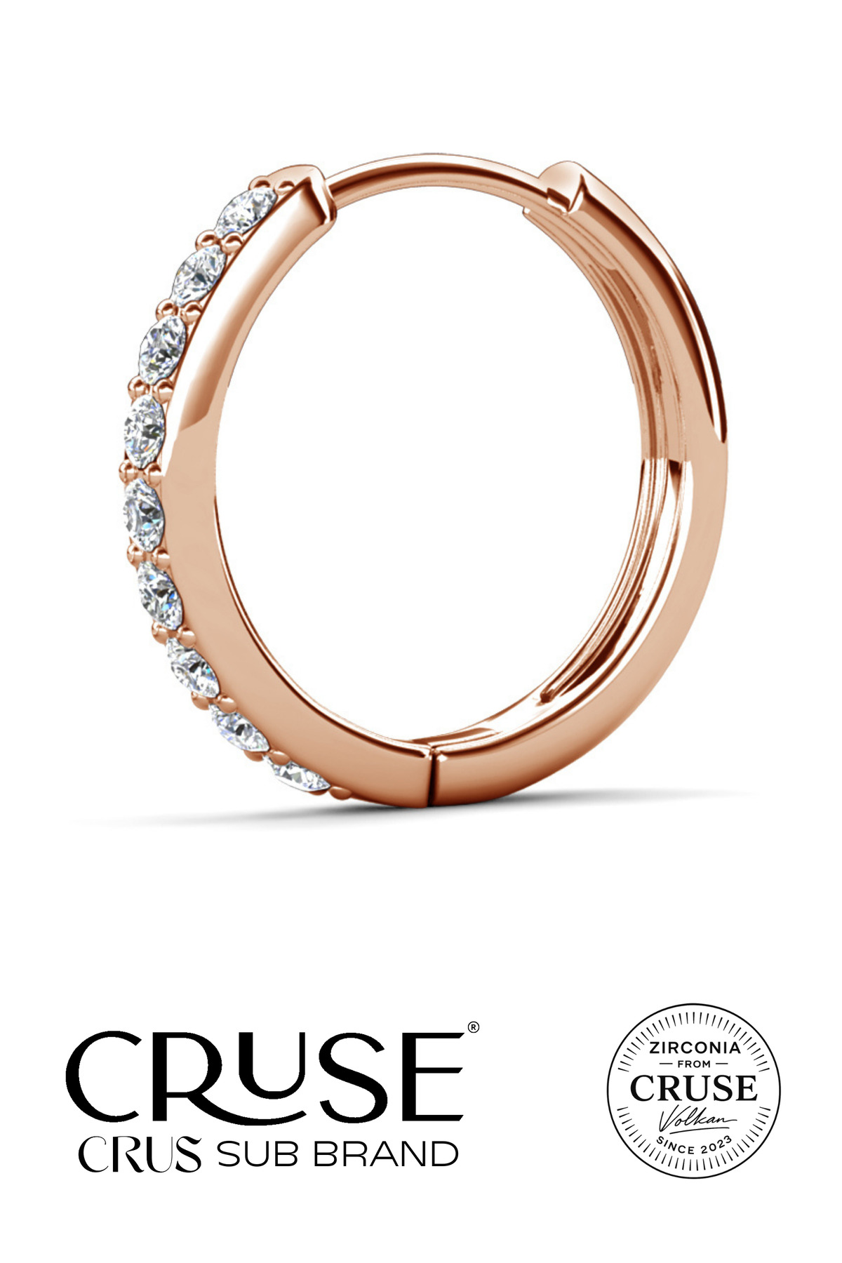 éternelle 0.5 ct halka küpe | Cruse