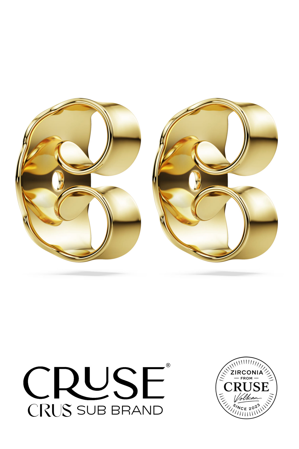 küpe arkası kelebeği (1 çift) | Cruse
