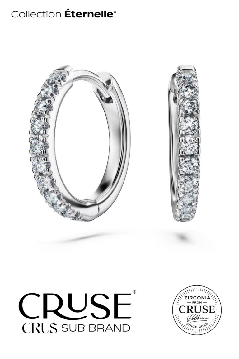éternelle 0.2 ct halka küpe | Cruse