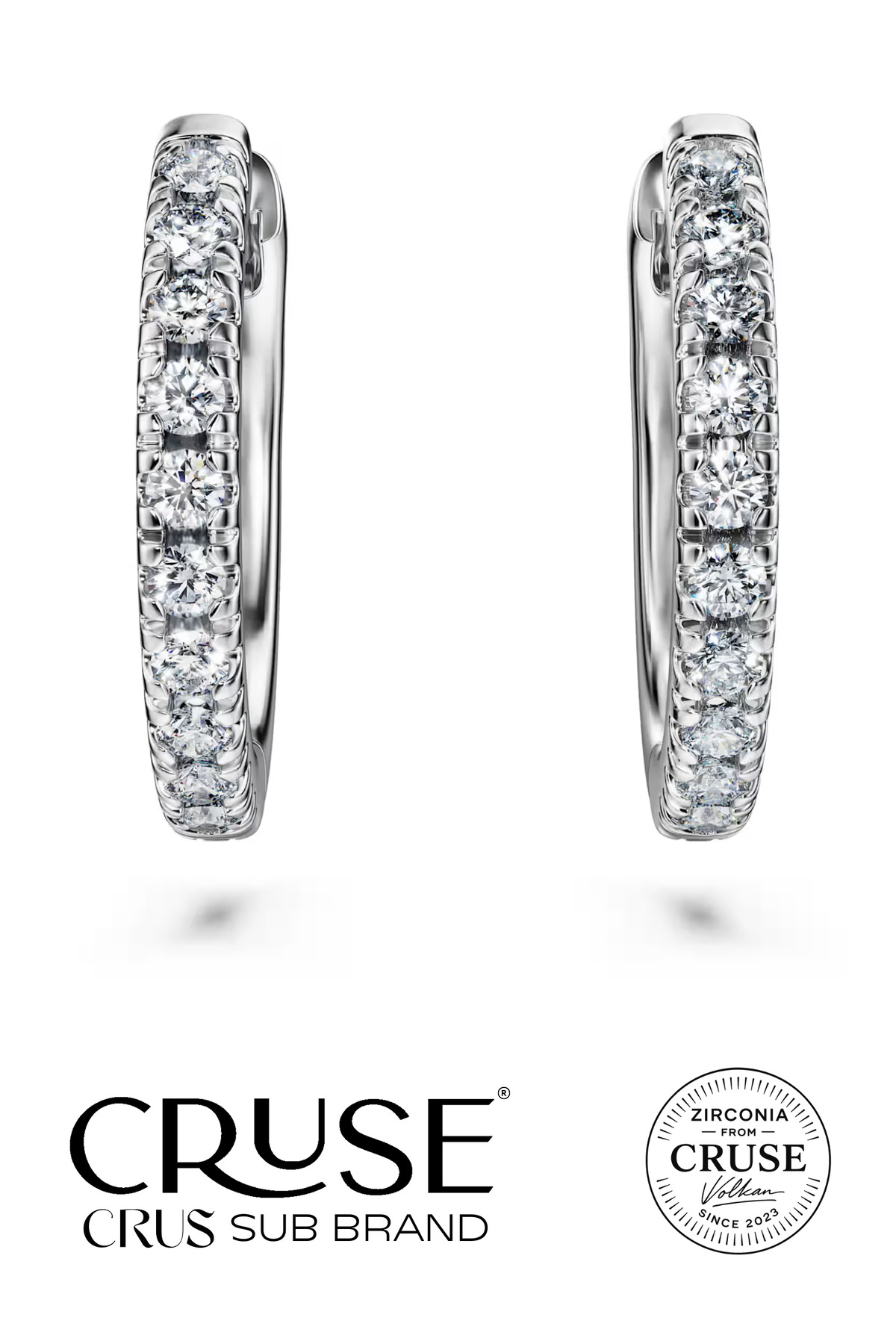 éternelle 0.2 ct halka küpe | Cruse