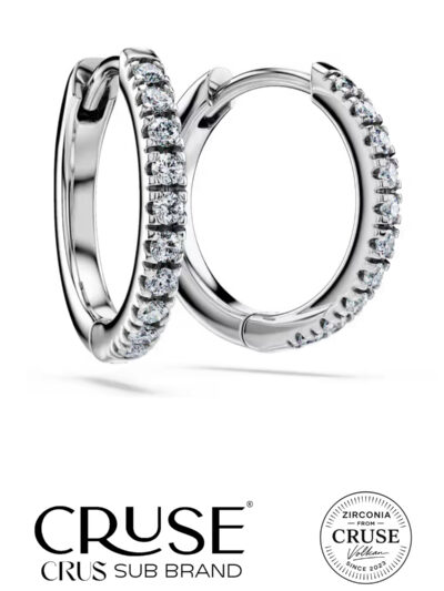 éternelle 0.2 ct halka küpe | Cruse