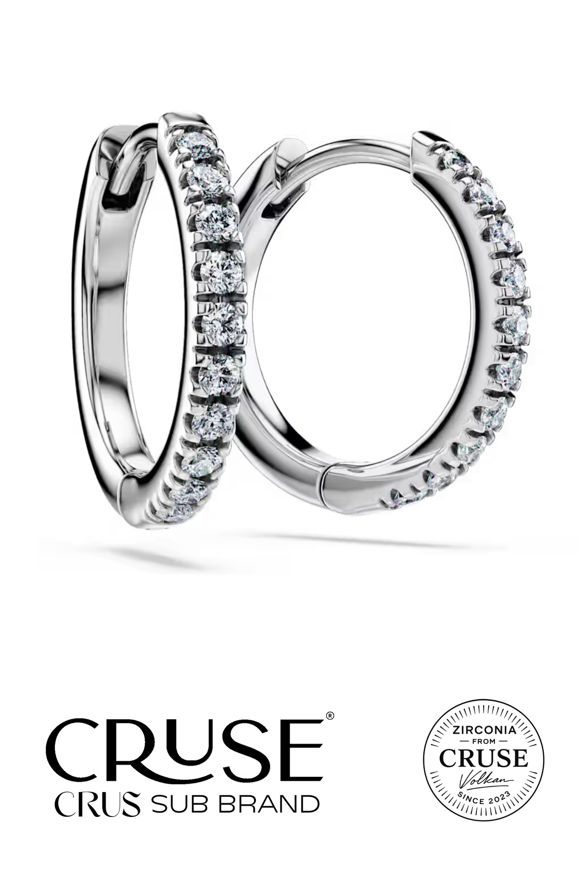 éternelle 0.2 ct halka küpe | Cruse