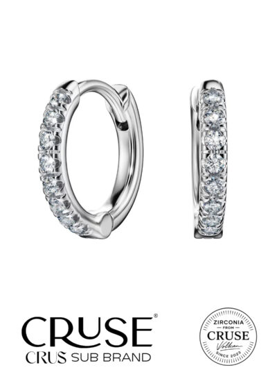 éternelle 0.1 ct halka küpe | Cruse