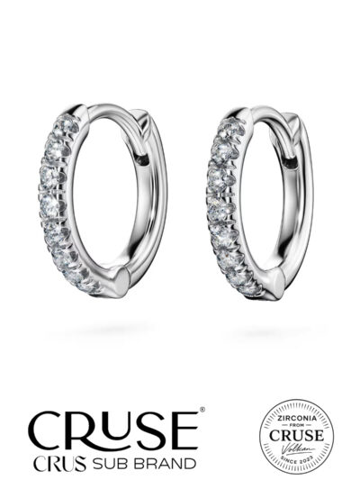 éternelle 0.1 ct halka küpe | Cruse