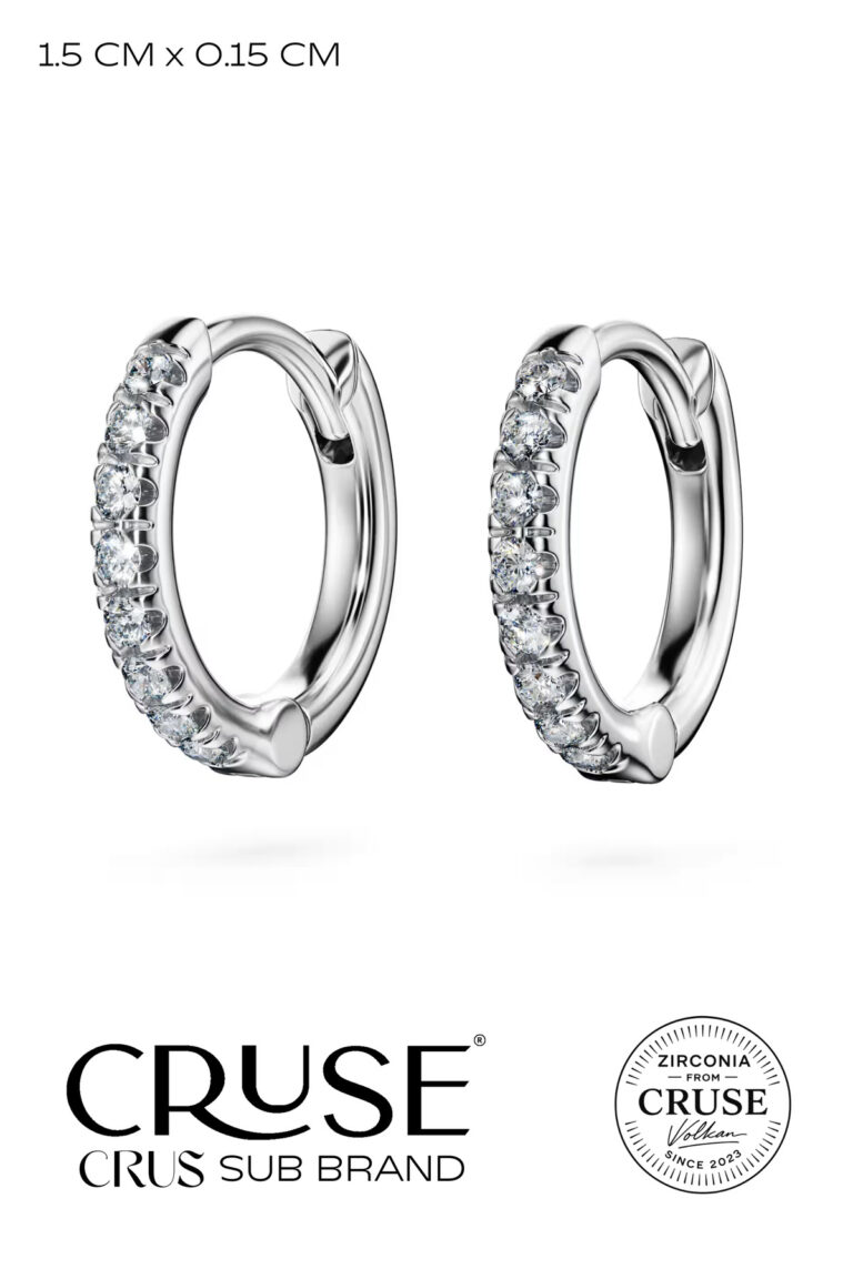éternelle 0.1 ct halka küpe | Cruse