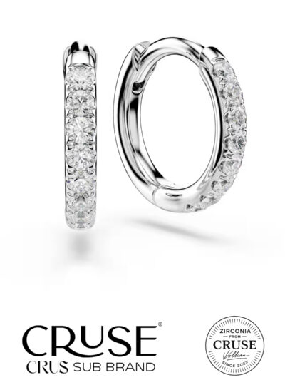 éternelle 0.1 ct halka küpe | Cruse
