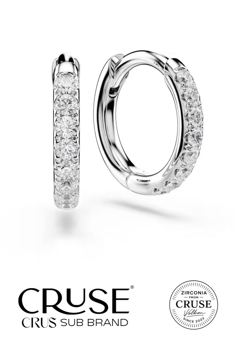 éternelle 0.1 ct halka küpe | Cruse