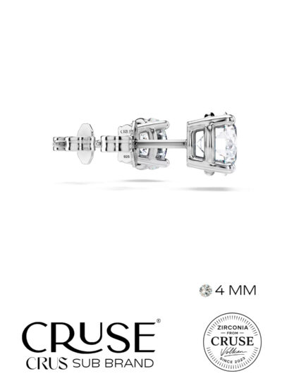 4 mm tektaş küpe | Cruse
