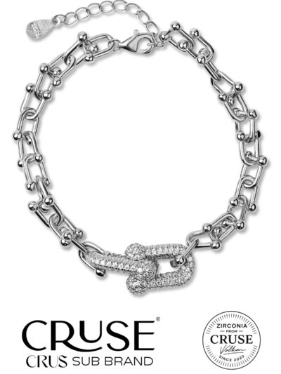 titan lock pavé güç zinciri bileklik | Cruse