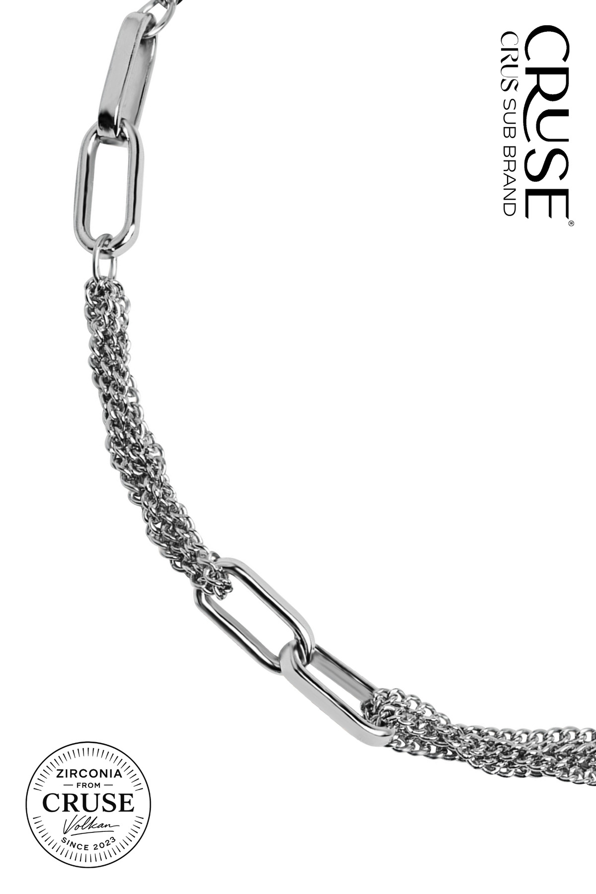 modern örme paperclip bileklik | Cruse