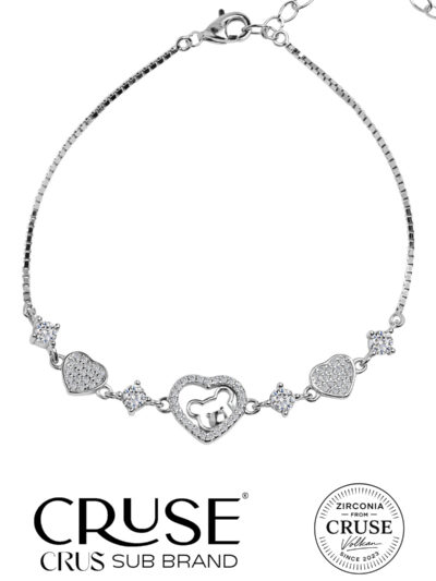 amour petit işıltılı kalp ayıcık bileklik | Cruse