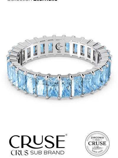 aqua baget taşlı tamtur yüzük | Cruse