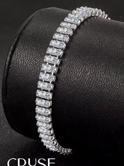 crystal baget taşlı su yolu bileklik özel seri hediyeli | Cruse