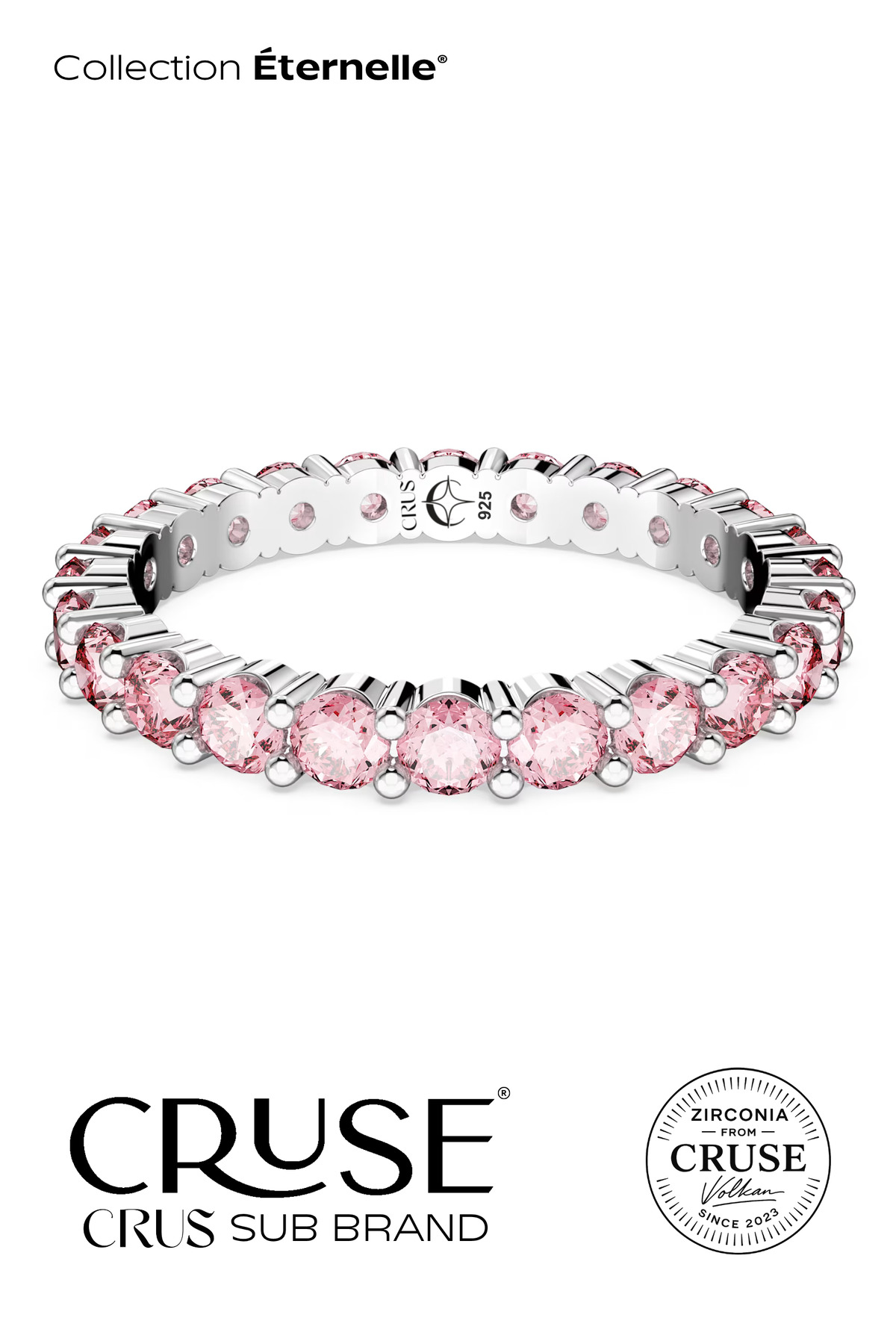 pembe taşlı tamtur yüzük | Cruse