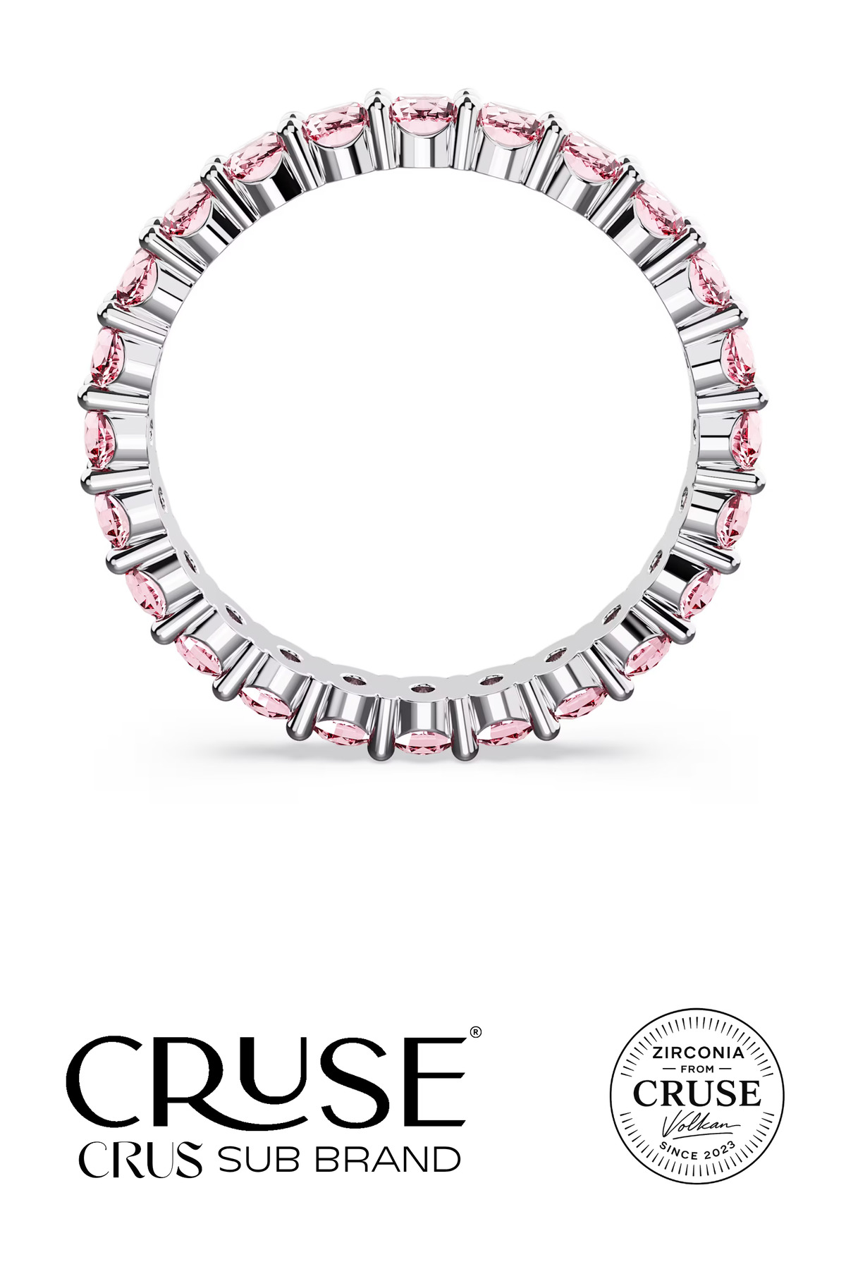 pembe taşlı tamtur yüzük | Cruse