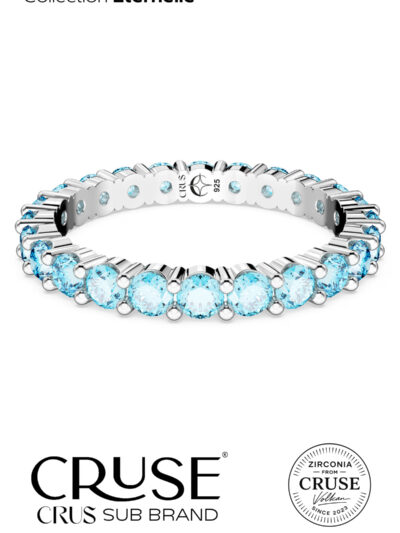 aqua taşlı tamtur yüzük | Cruse