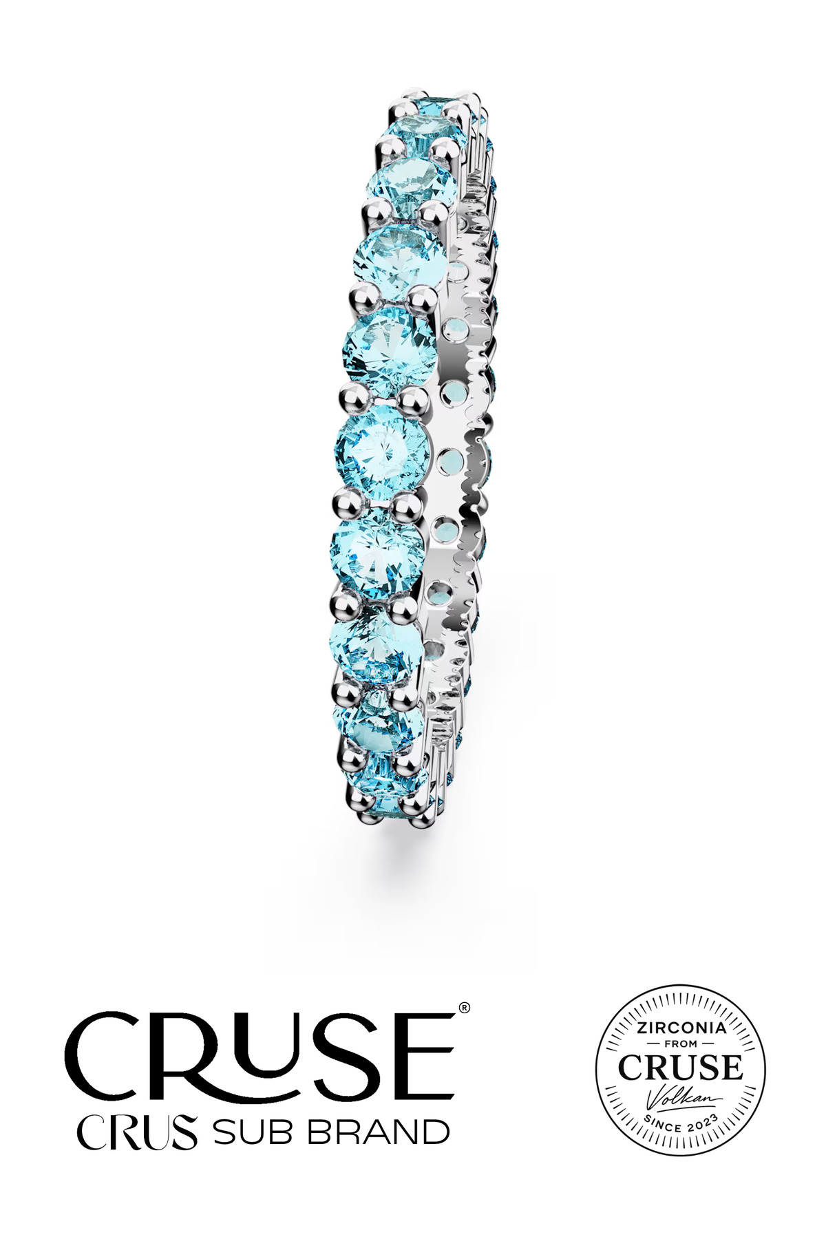 aqua taşlı tamtur yüzük | Cruse