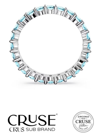 aqua taşlı tamtur yüzük | Cruse