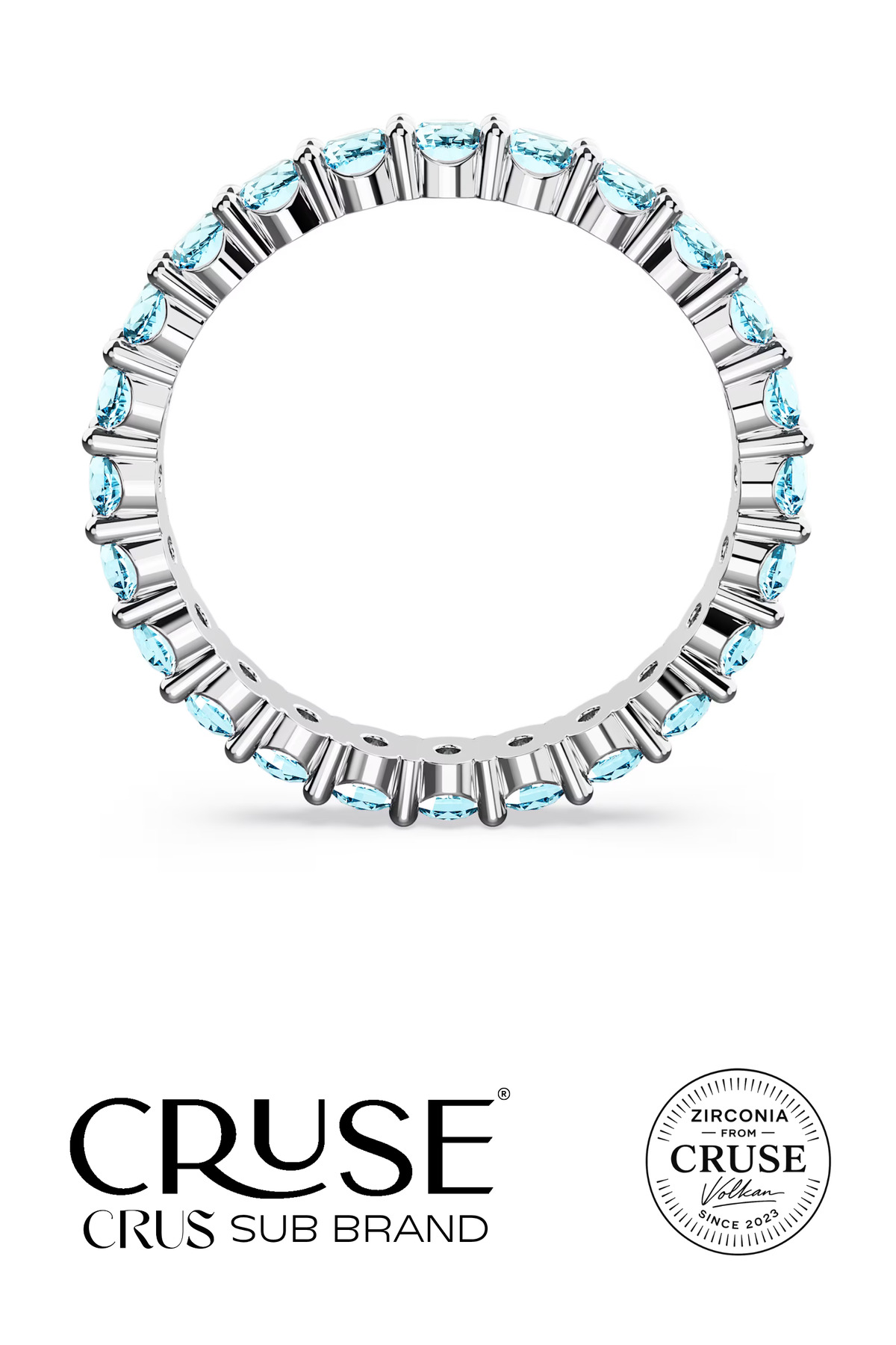 aqua taşlı tamtur yüzük | Cruse