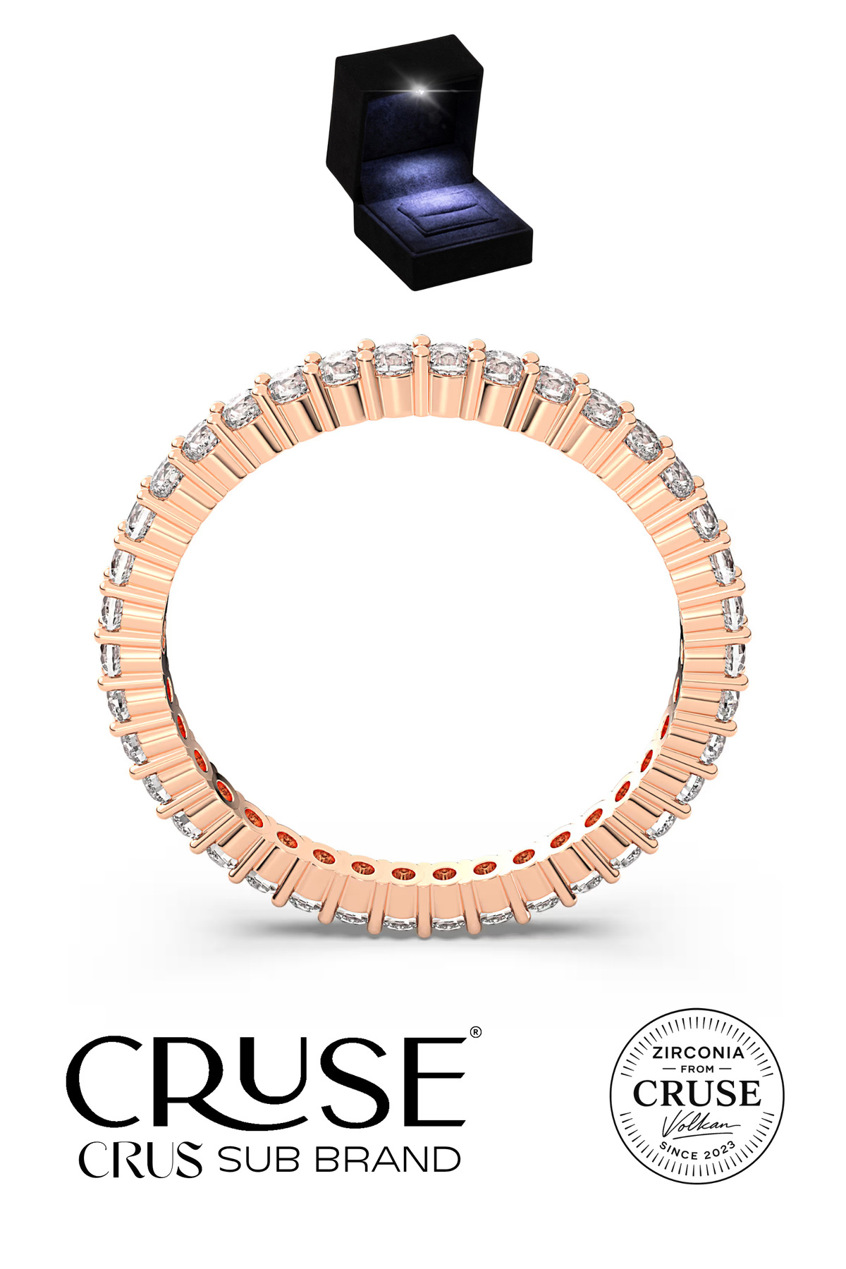 taşlı tamtur yüzük | Cruse
