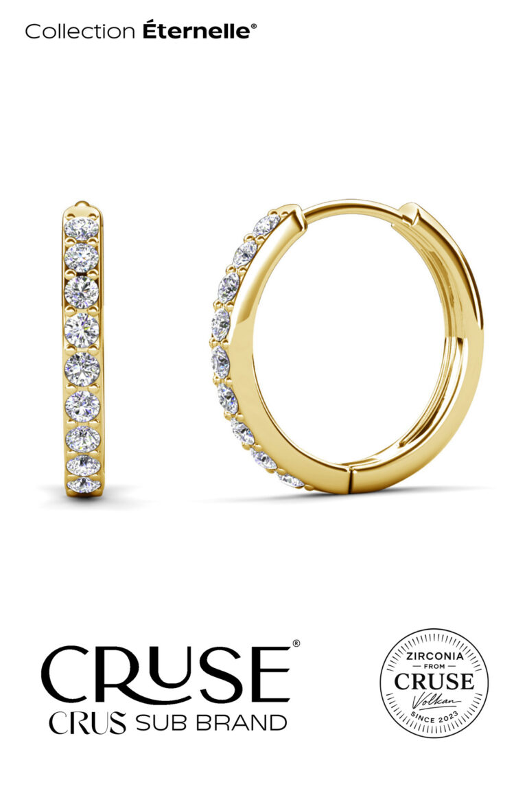 éternelle 0.5 ct halka küpe | Cruse