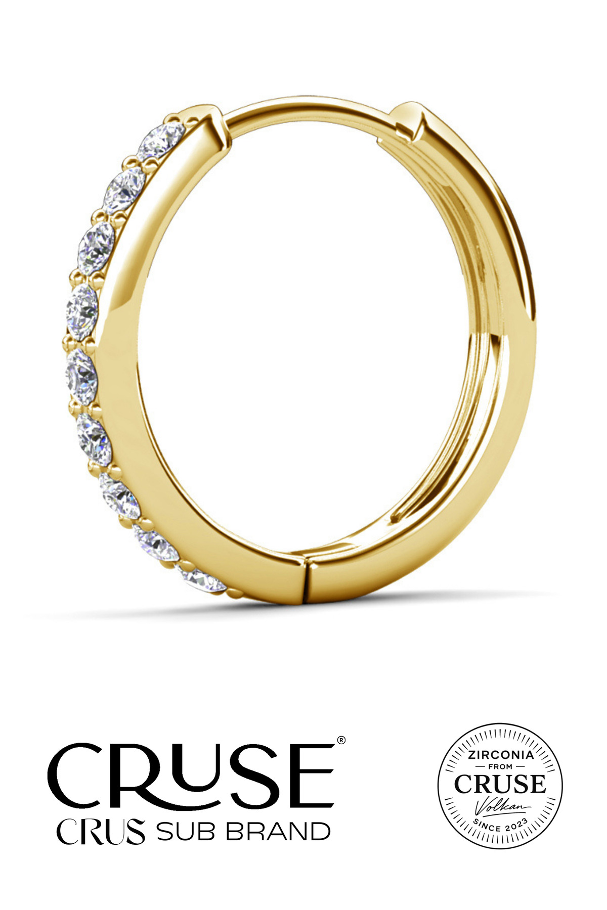 éternelle 0.5 ct halka küpe | Cruse