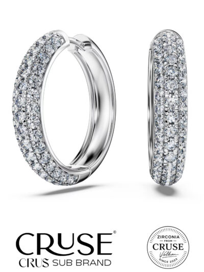 éternelle 2.0 ct tamtur halka küpe | Cruse