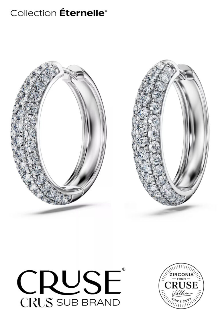 éternelle 2.0 ct tamtur halka küpe | Cruse