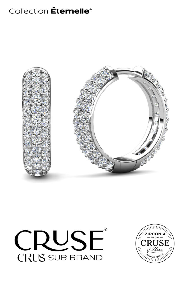 éternelle 1.2 ct tamtur halka küpe | Cruse