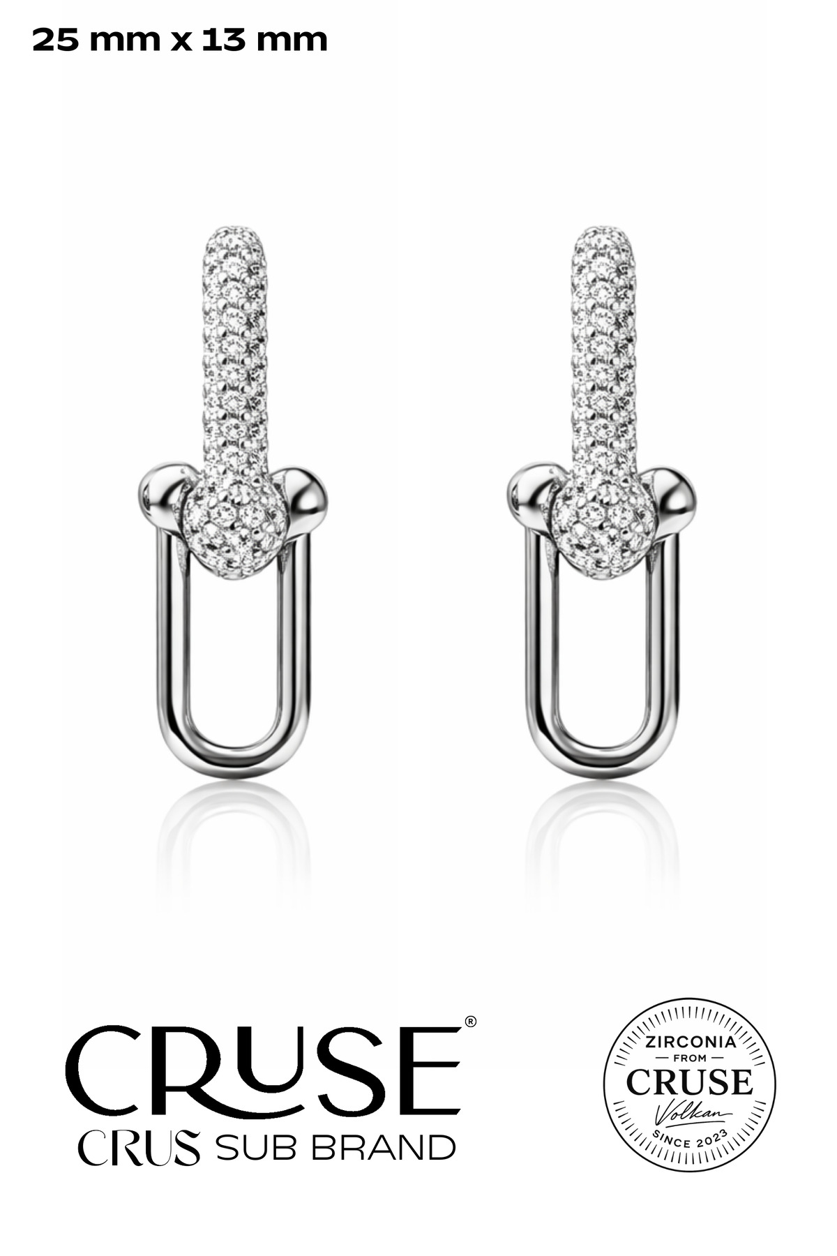 titan lock core sallantılı küpe | Cruse