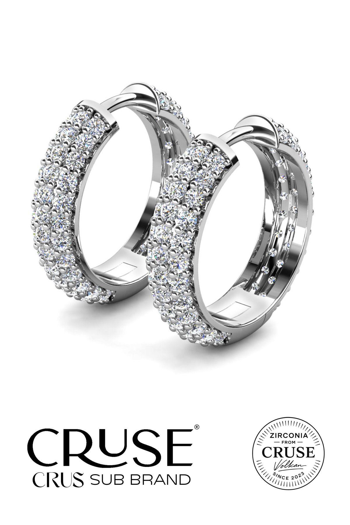 éternelle 1.2 ct tamtur halka küpe | Cruse