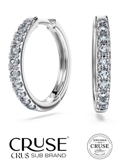éternelle 0.5 ct halka küpe | Cruse