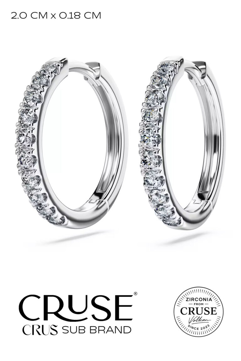 éternelle 0.5 ct halka küpe | Cruse