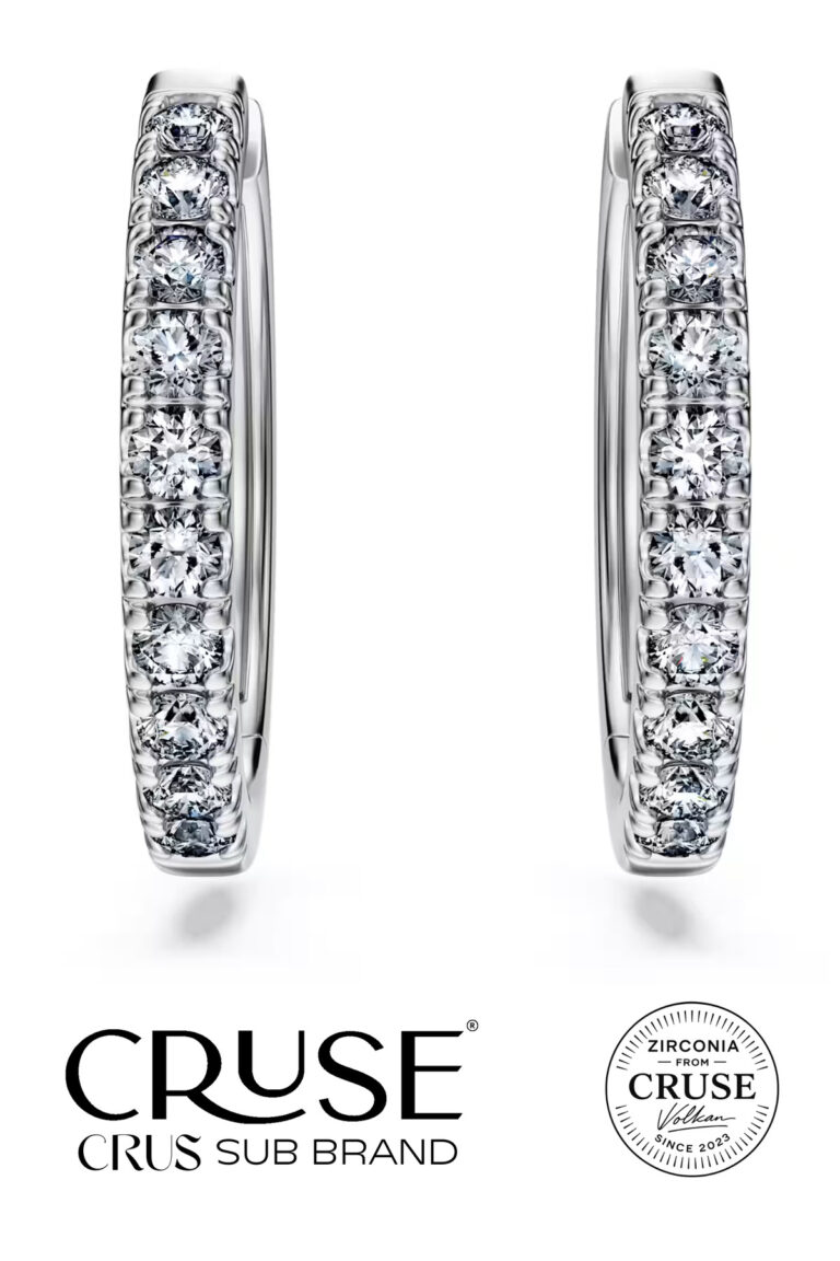 éternelle 0.5 ct halka küpe | Cruse