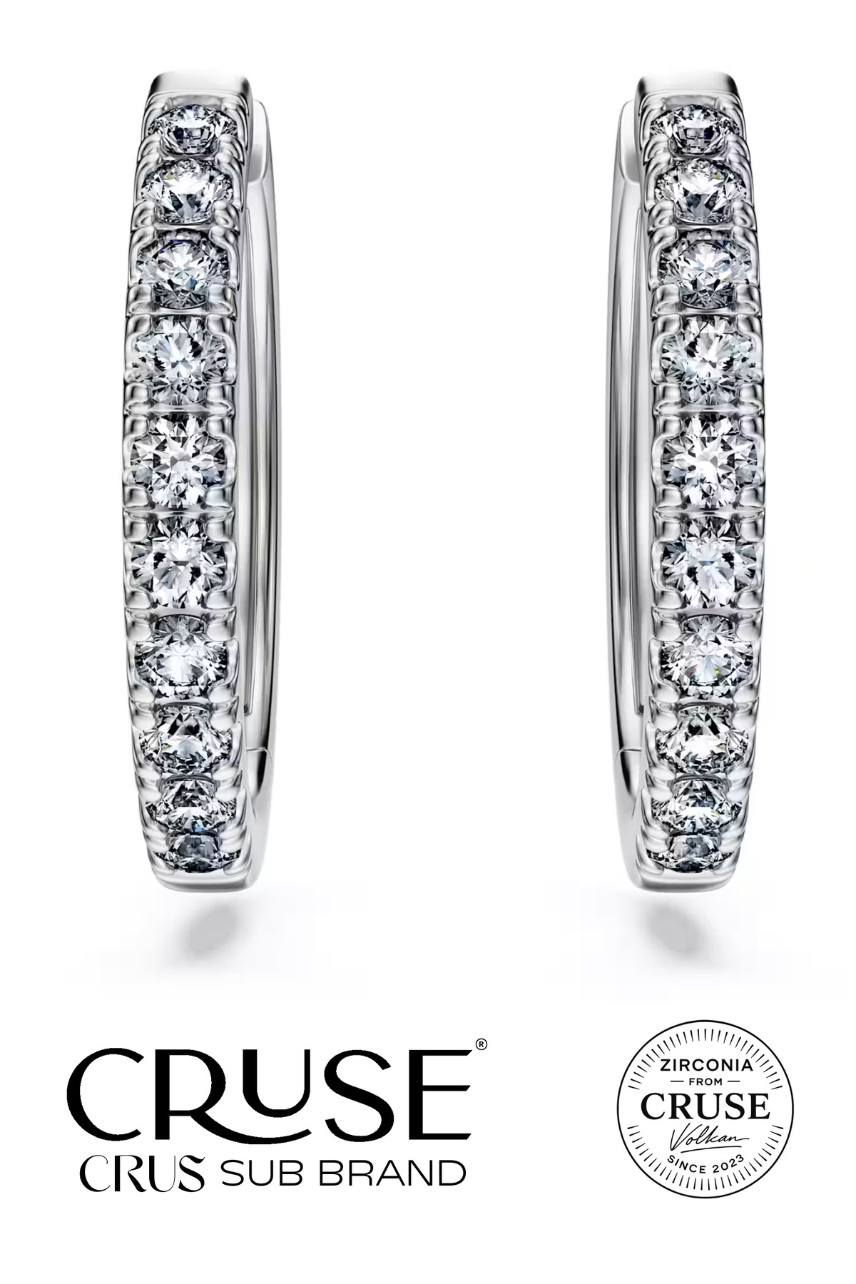 éternelle 0.5 ct halka küpe | Cruse