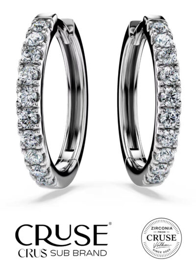 éternelle 0.5 ct halka küpe | Cruse
