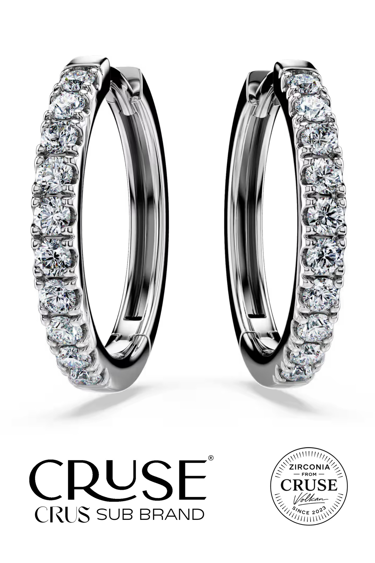 éternelle 0.5 ct halka küpe | Cruse