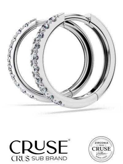 éternelle 0.5 ct halka küpe | Cruse