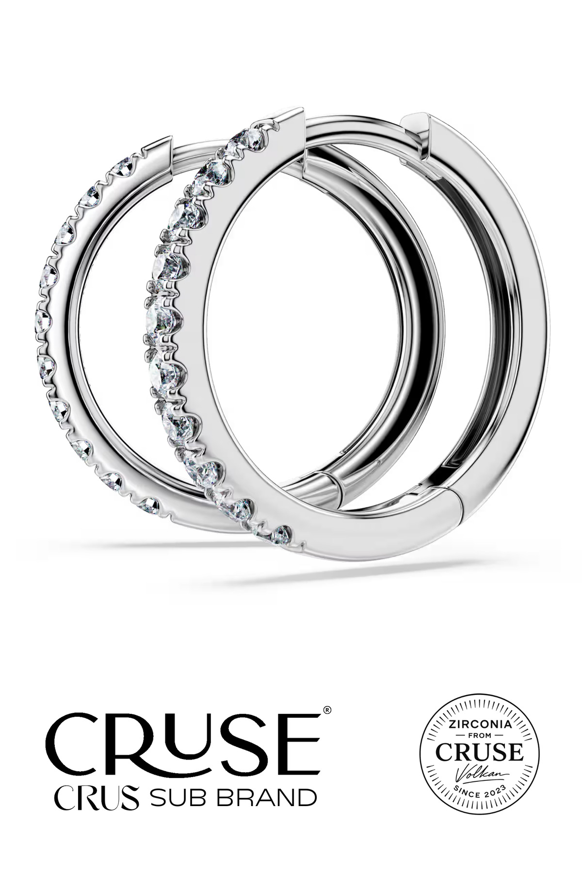 éternelle 0.5 ct halka küpe | Cruse