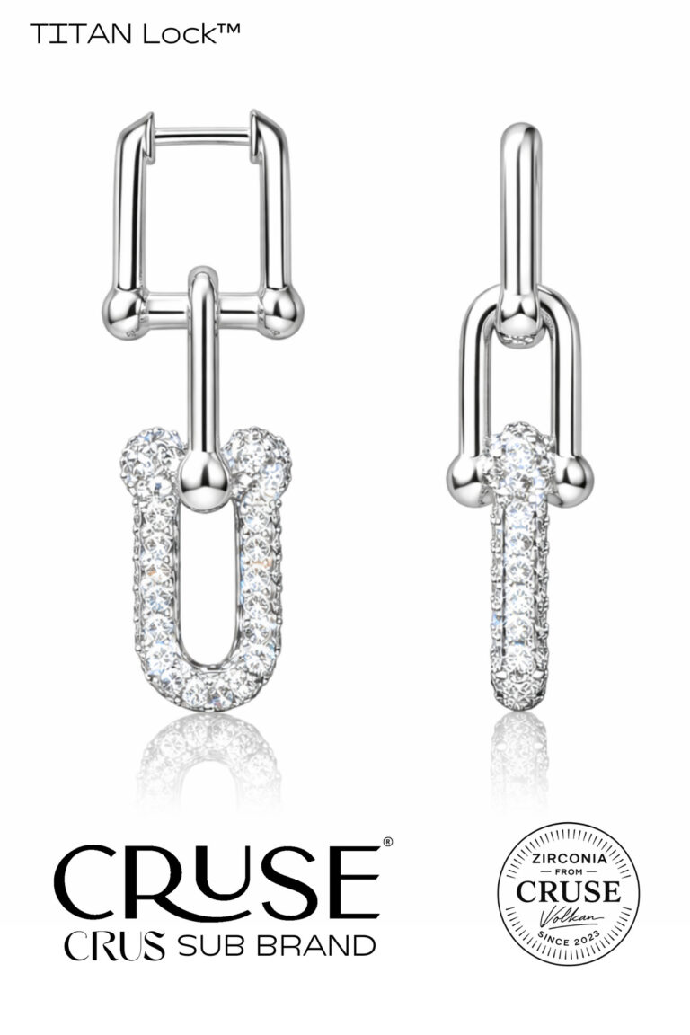 titan lock anchor sallantılı küpe | Cruse