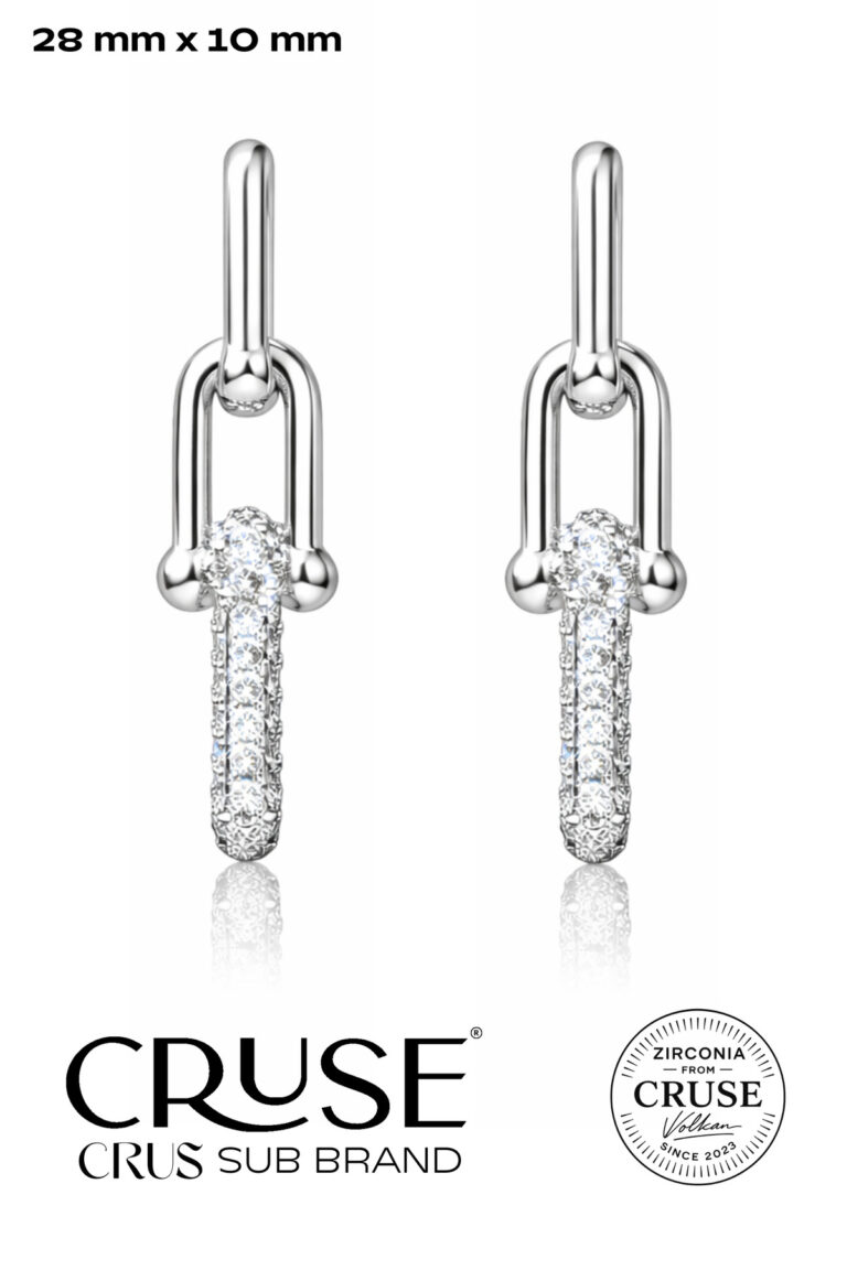 titan lock anchor sallantılı küpe | Cruse