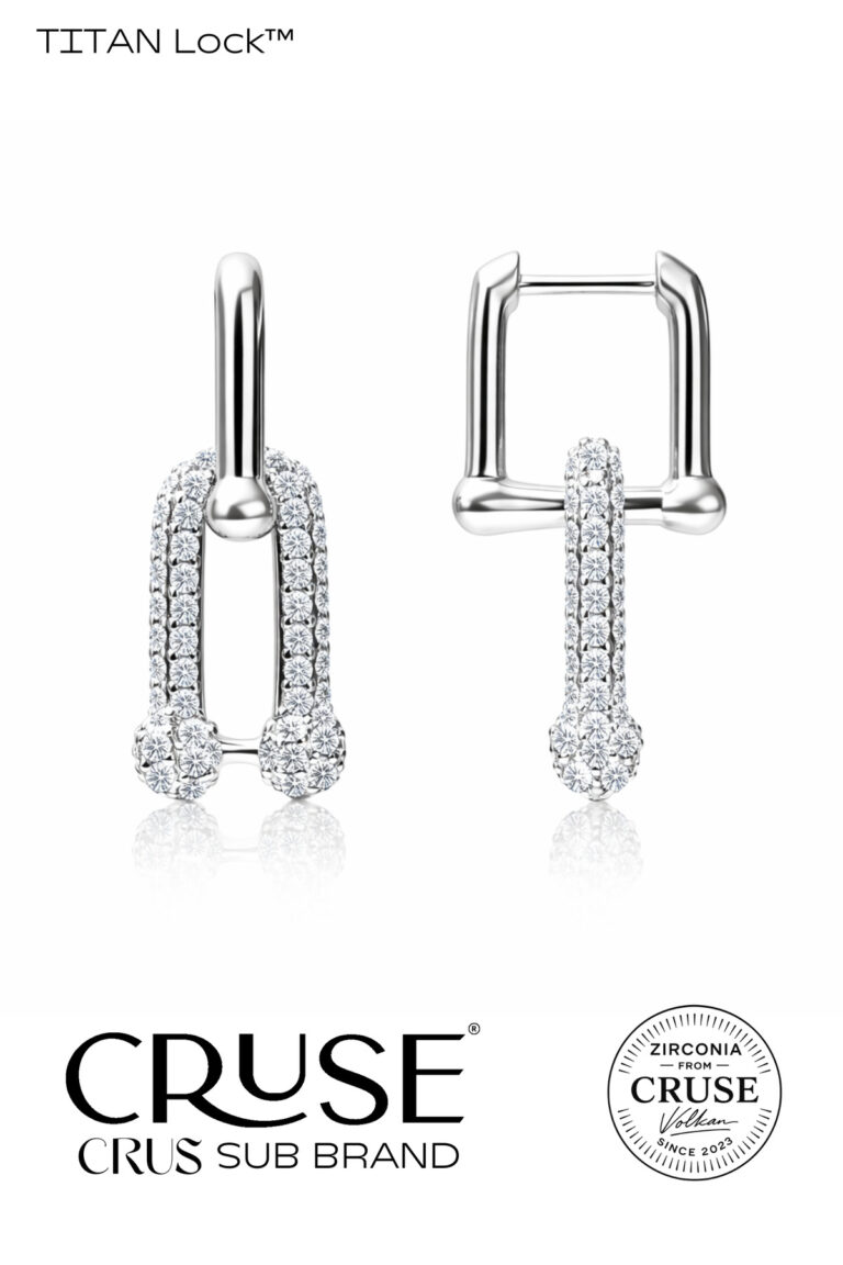 titan lock lite sallantılı küpe | Cruse