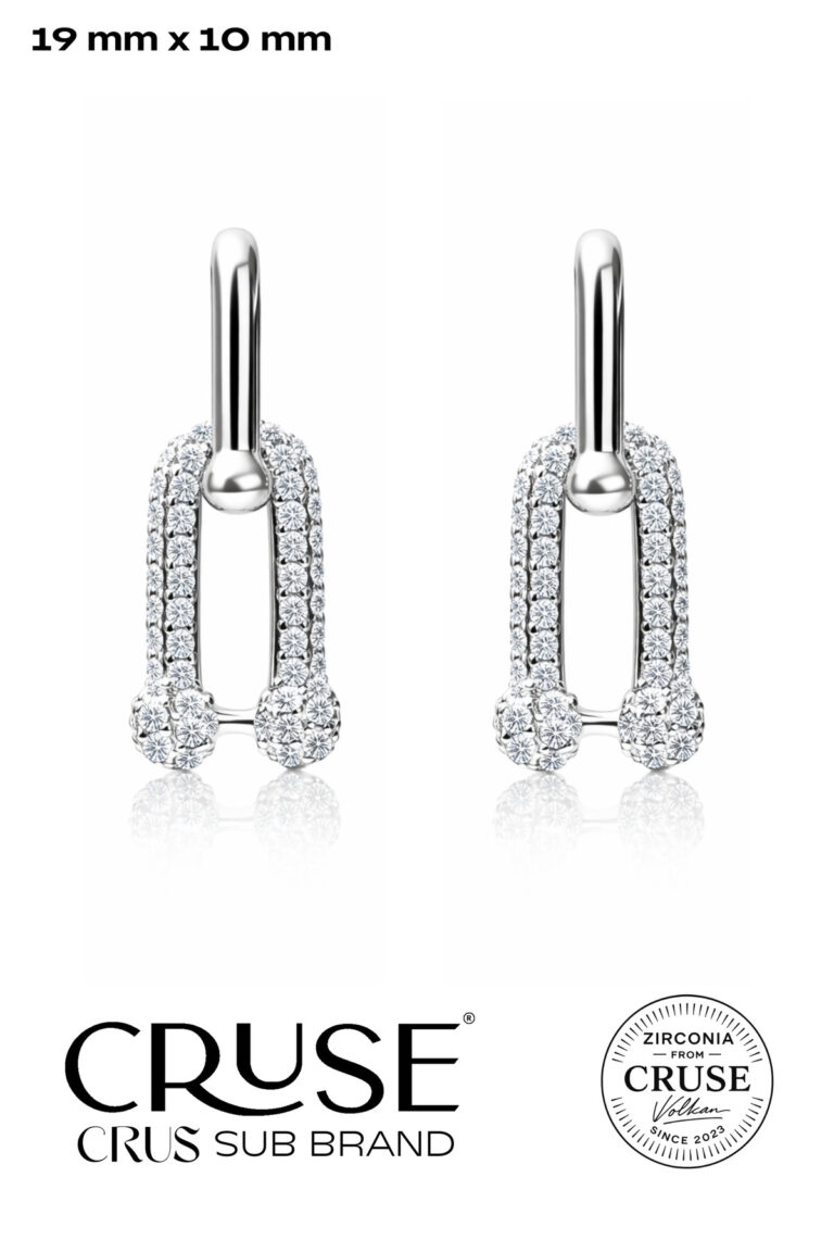 titan lock lite sallantılı küpe | Cruse