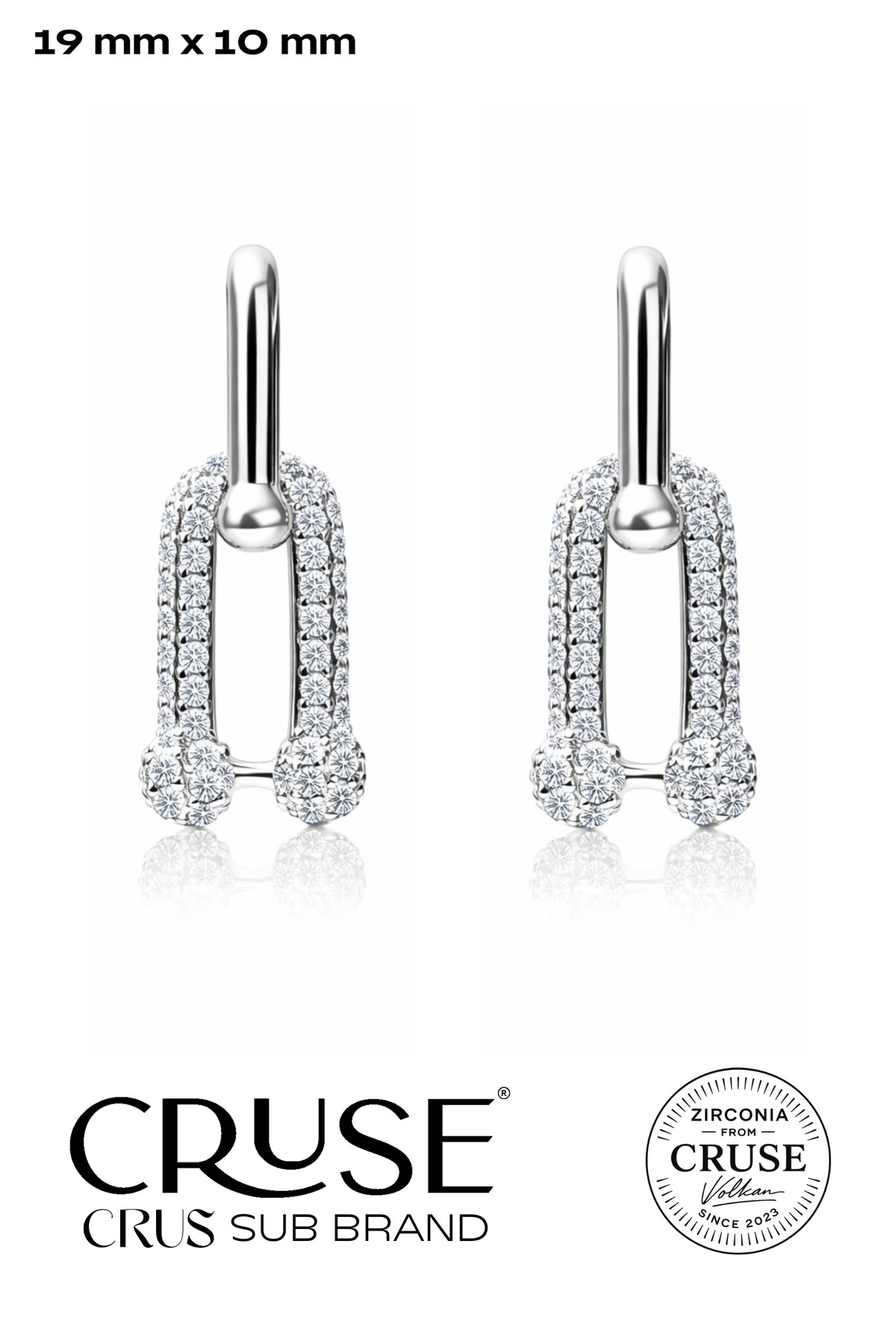 titan lock lite sallantılı küpe | Cruse